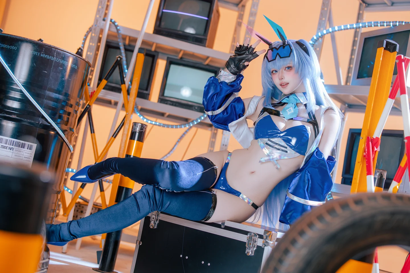 屿鱼 - No.082 碧蓝航线 花园赛车服 [82P-792MB] tg@simisebaisi 【丝足阁】007.webp